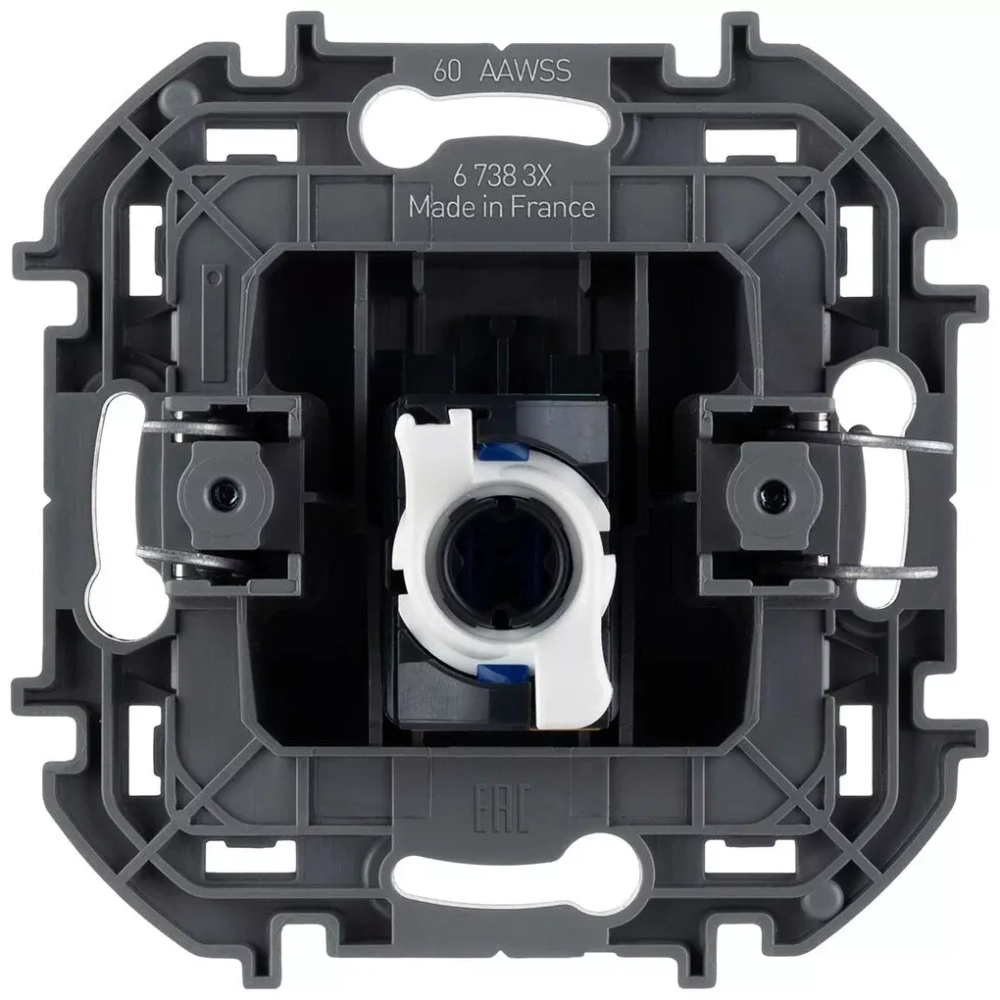 INSPIRIA Розетка RJ45 6 UTP антрацит 673828