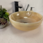 Раковина из оникса Bowl Yellow TinLip BO-60906 40*40*15