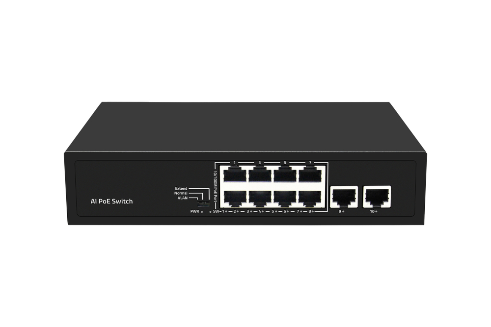 ST-NS008MB-GD Коммутатор с питанием по PoE