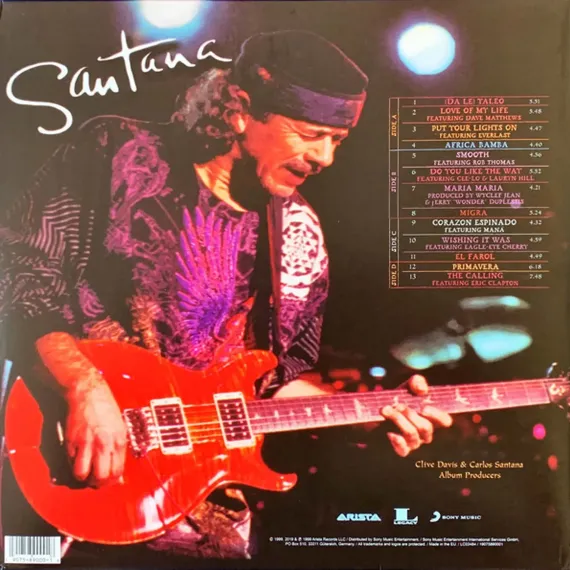 Santana - Supernatural (Blue) LP