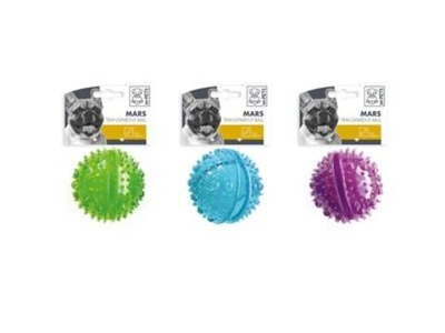 M-PETS Игрушка мяч Mars диаметр 8 см, с дозатором для угощений, в ассортименте
