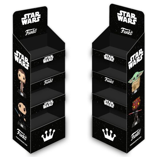 Картонный стеллаж Funko FSDU Star Wars Standard Pop SS21 80 pcs, 20 faces UT-57922