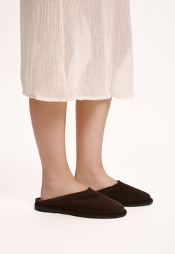 Мюли // Annushka // Chocolate // Suede