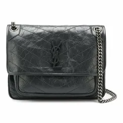 Сумка Saint Laurent Niki Medium темно-серый