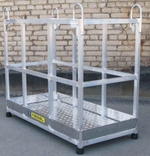 Площадка подвесная алюминиевая MEGAL ППА-1