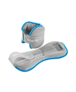 Утяжелители универсальные WT-501, 1 кг, синий/серый