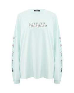 UNDERCOVER ЛОНГСЛИВ JUDGMENT DAY IS COMING ГОЛУБОЙ