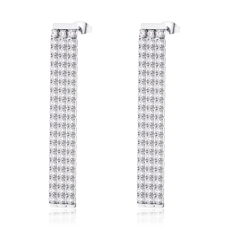 Серьги Кристальное Желание – Водопад