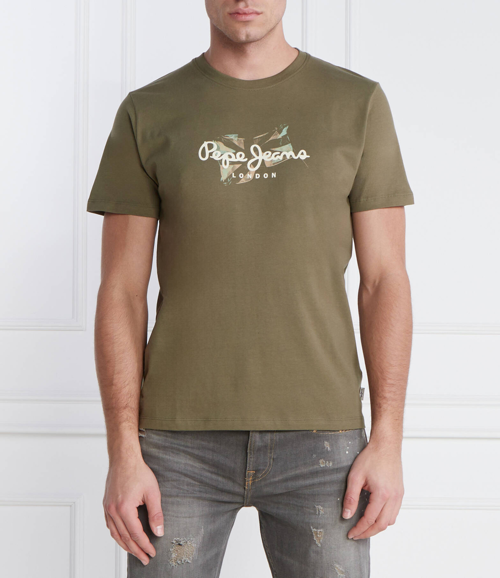 Футболка COUNT Pepe Jeans London - зеленый(PM509208)