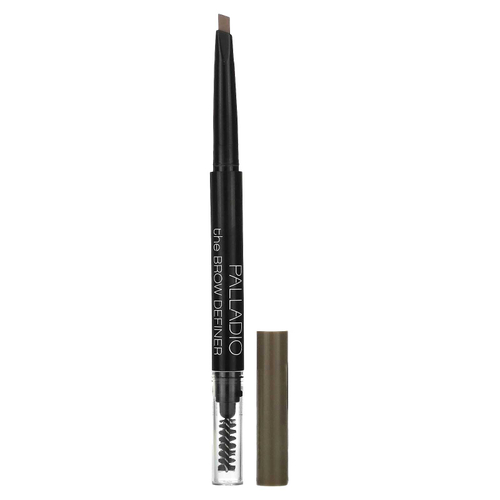 Palladio, The Brow Definer, карандаш для бровей, выдвижной, серо-коричневый PBD01, 0,24 г (0,0084 унции)