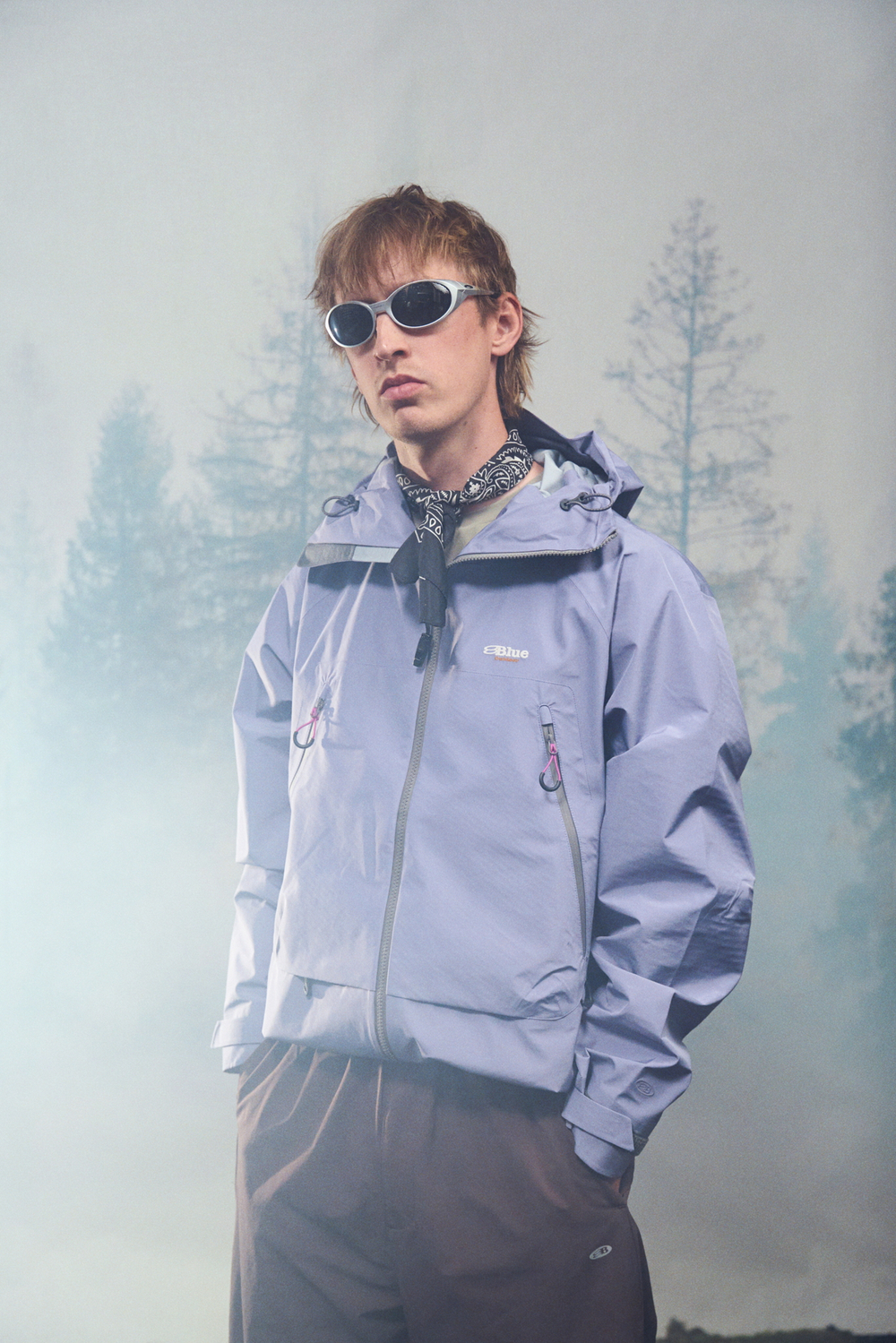 Куртка Nothomme Blue Waterproof Jacket "Mist Purple"