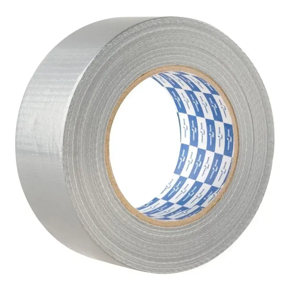 Лента армированная, 50мм*50м, серая, без и/у, Klebebander (комплект 6 шт)