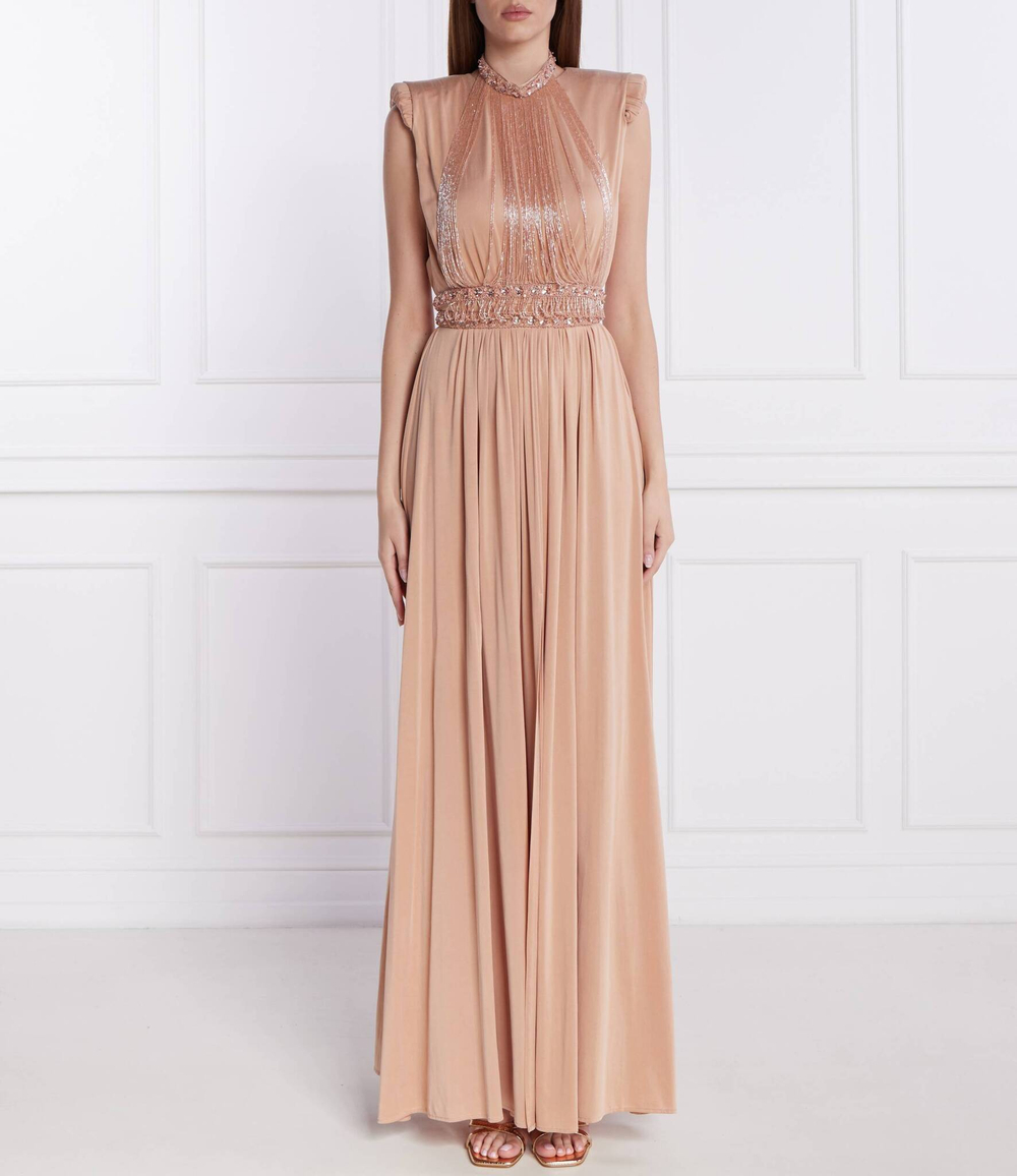 Платье Elisabetta Franchi - бежевый(AB47837E2)