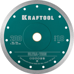KRAFTOOL ULTRA-THIN 200х1.8 мм ультратонкий алмазный диск (36685-200)