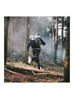 Рюкзак туристический Naturehike Helium Series 30+5 л, серо-белый