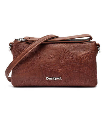 Сумка через плечо Desigual - коричневый(24WAYP20)