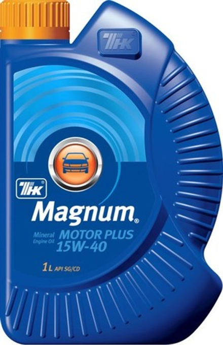 Моторное масло ТНК Magnum Motor Plus 15w40 1л минеральное