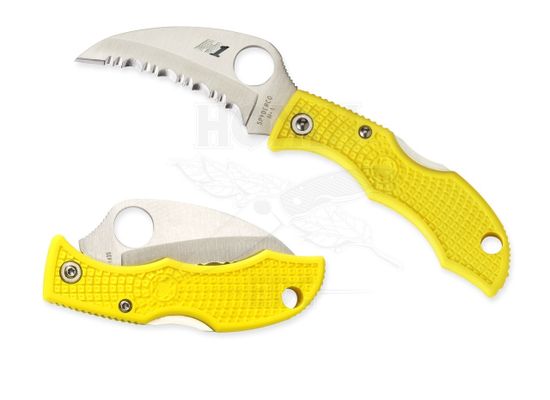 Складной нож Spyderco Ladybug 3 LYLS3HB c клинком из стали H1, рукоять FRN
