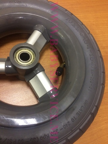 Колесо переднее 10 серое