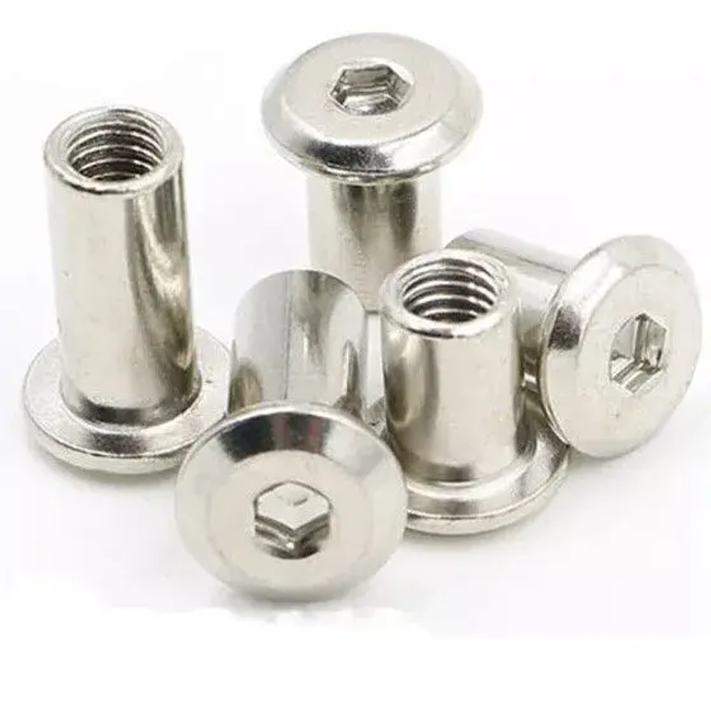 Гайка "Эриксона" М4х6, нержавеющая А2 (AISI 304), 2 шт