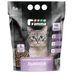 Наполнитель впитывающий льняной Gamma, 5 л, Gamma