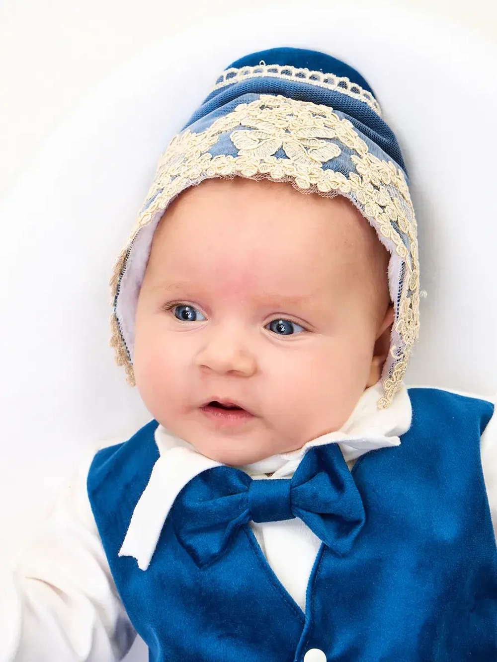 Конверт на выписку новорождённому зимний