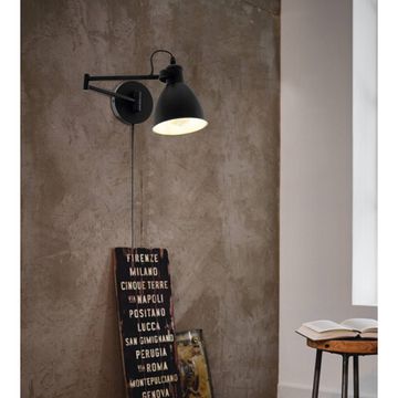 Бра 1*E27 97886 черный San Peri Eglo