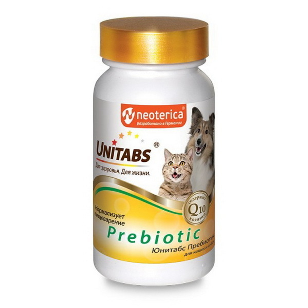 Витамины Unitabs Prebiotic для кошек и собак