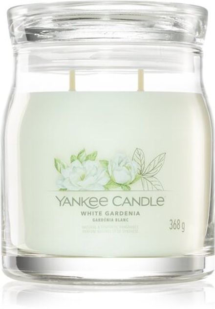 Yankee Candle White Gardenia - Фирменная ароматическая свеча /   368  g  / GTIN 5038581129440