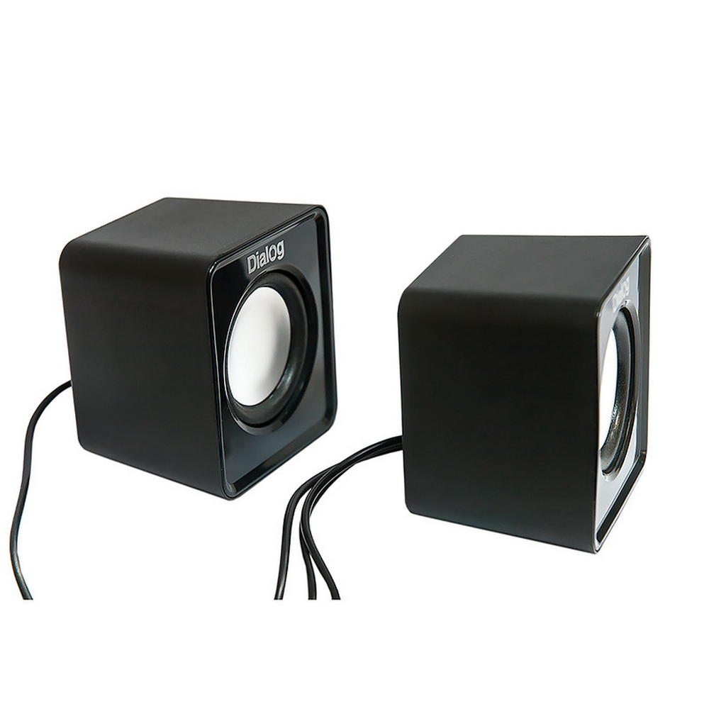Акустика 2.0 Dialog AC-02UP/USB Black