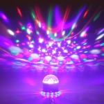 Диско-шар светодиодный «Калейдоскоп», RGB (красный, зеленый, синий) Bluetooth (220V)