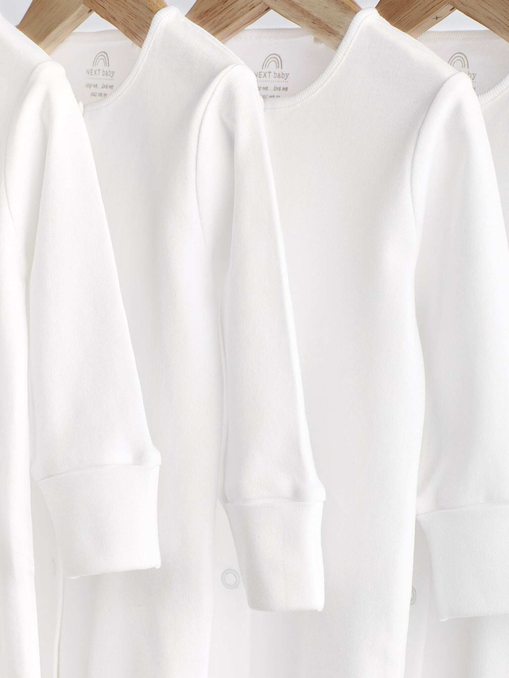 Комбинезон / Cлип для малышей Next 313-370, 5 шт., Белый