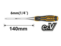 Стамеска 6x140 мм INGCO HWC0806 INDUSTRIAL