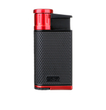 Зажигалка сигарная Colibri Evo, черно-красная