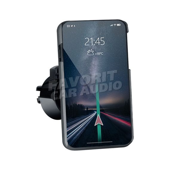 Держатель Defender CH-128 воздуховод шарнир магнит чёрный