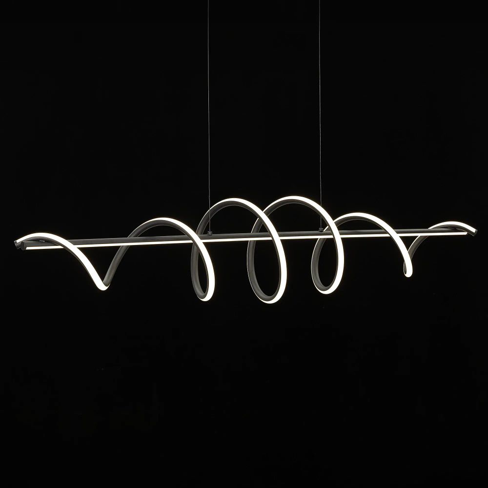 Citilux Джемини CL229066 LED Светильник подвесной с диммером Чёрный