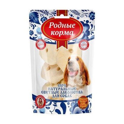 РОДНЫЕ КОРМА Светлые Пятачок свиной из шкурки, 23 г