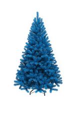 Искусственная синяя елка «Морозная» (пвх) 210 см / 2.1 м