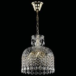 Подвесной светильник Bohemia Ivele Crystal 1478 14781/25 G Leafs