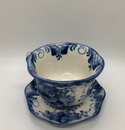 Чайная пара (блюдце и чашка)