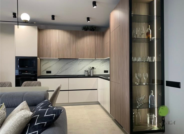 Примеры современных кухонь в дизайне из интернета