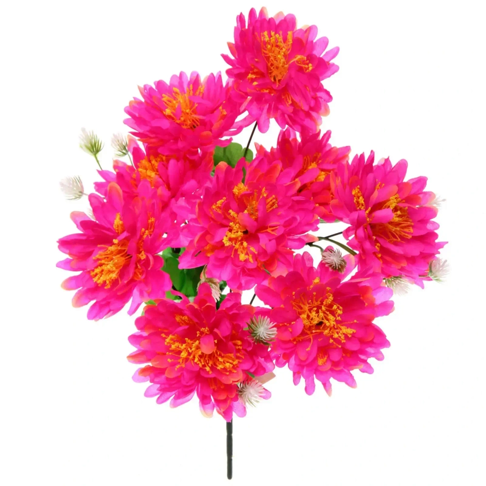 Искусственные цветы «Весеннее вдохновение» 40см 10цветков фуксия