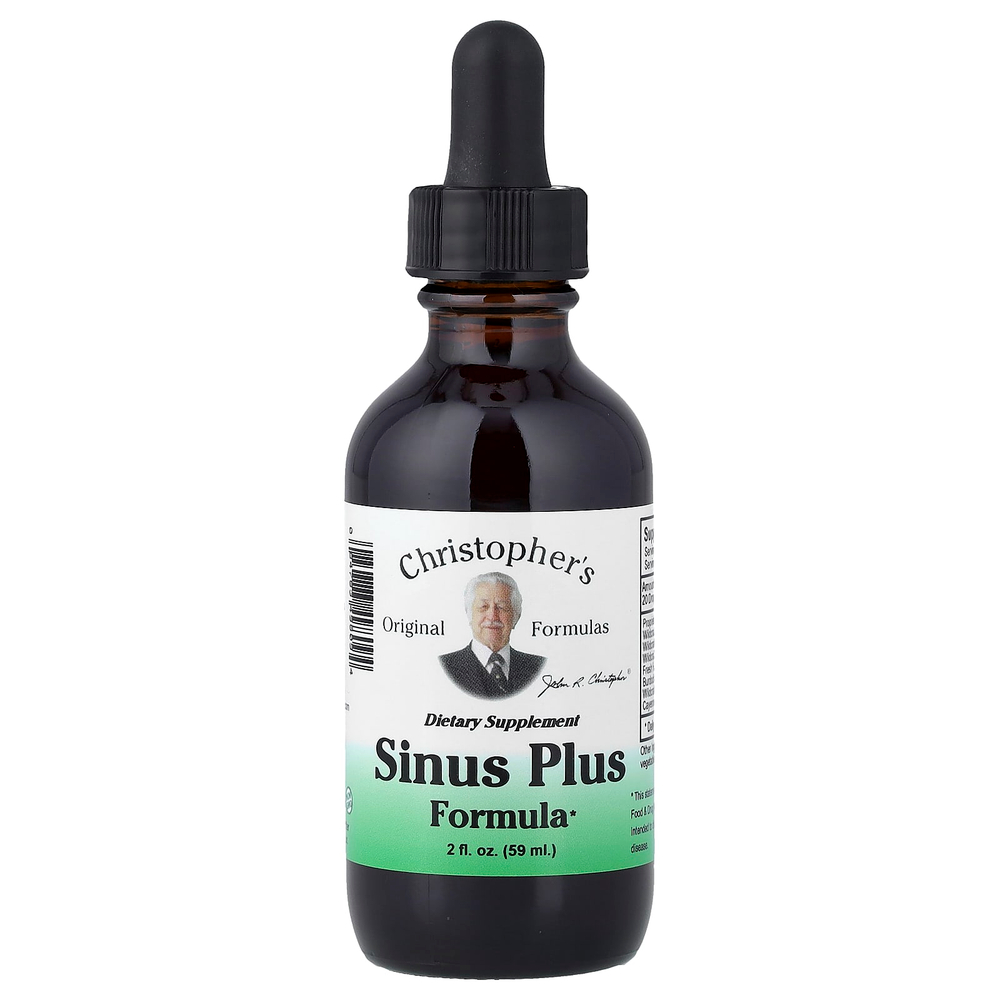 Christopher's Original Formulas, Sinus Plus Formula, 59 мл (2 жидк. унц.)