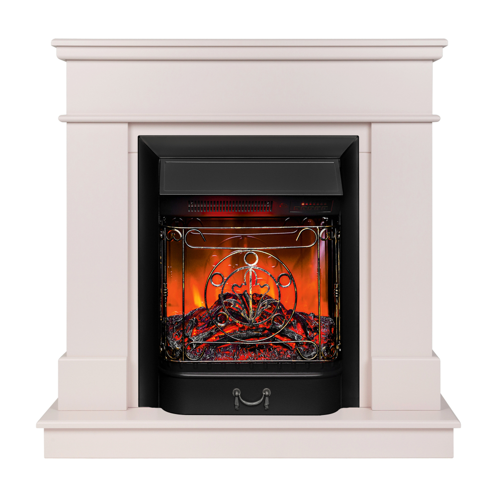 Каминокомплект Real Flame Selena STD PN с очагом Majestic Lux Black RC (без пульта)