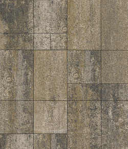 Тротуарная плитка ВЫБОР, форма Грандо, h=60мм