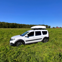 Автобокс Way-box Gulliver 520 белый . Размер 204*85*45 см.