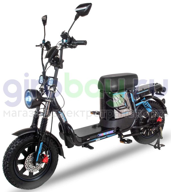 Электровелосипед Minako TITAN 2.0 Li-NMC (60V/30Ah) - Синий