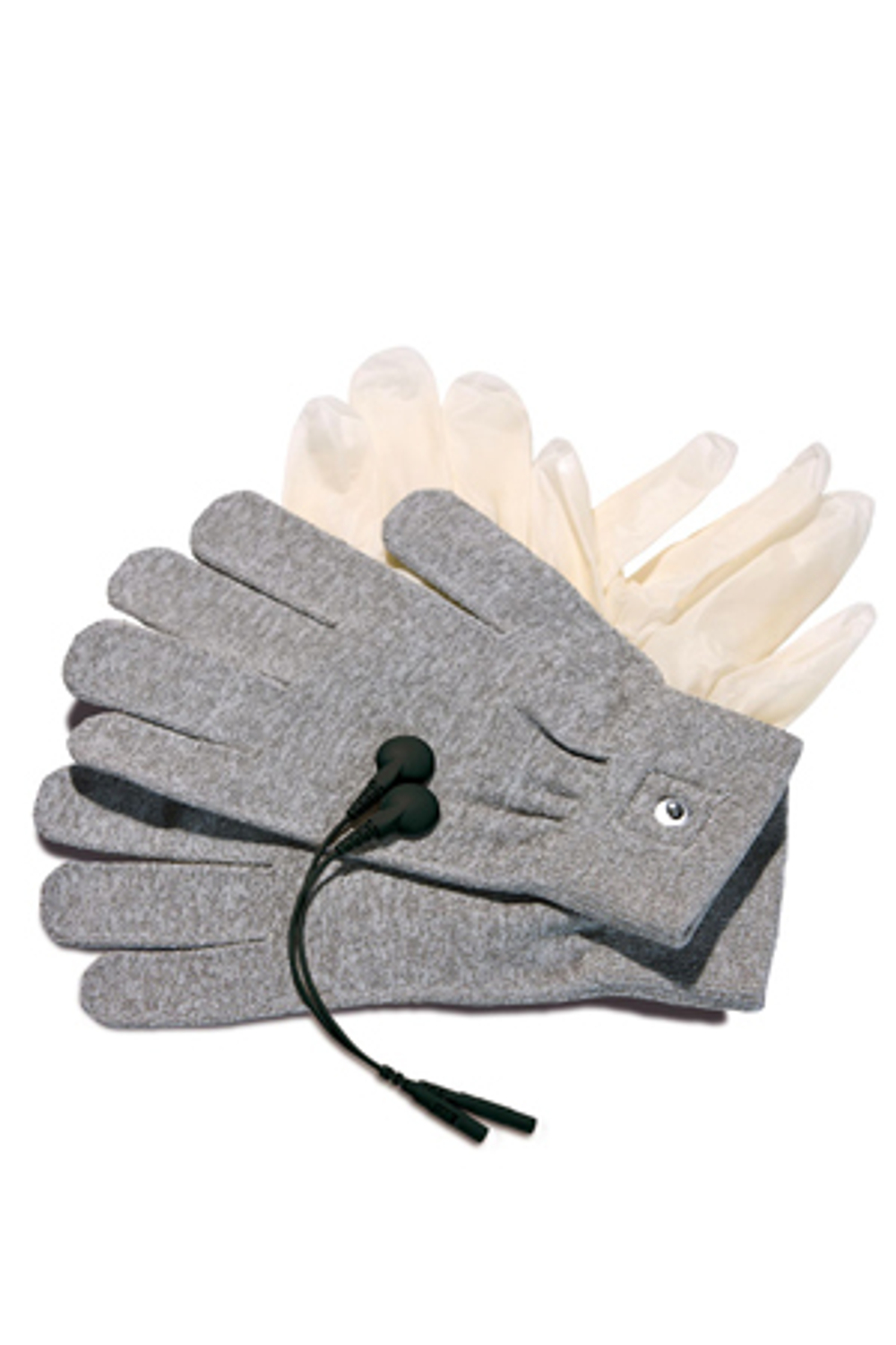Электростимуляторы перчатки Magic Gloves серые