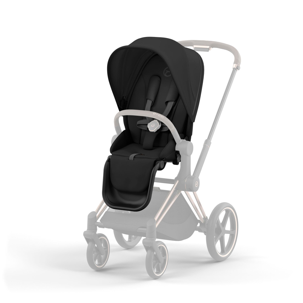 Коляска Cybex Priam IV 2 в 1 цвет Sepia Black на шасси Rosegold