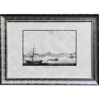 Александров П. А. Таврический дворец. 1823. Бумага, литография.